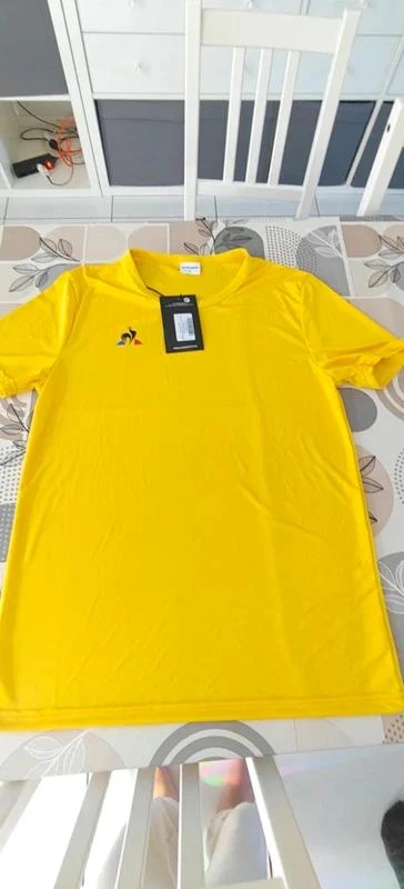 Maillot le coq sportif jaune taille M
